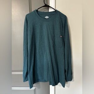 Dickies Teal Long Sleeve Shirt